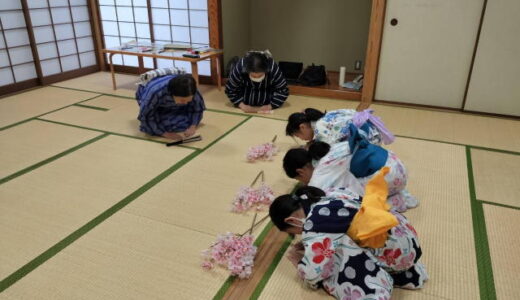 子供たちに日本舞踊体験を（2023.05.21放送分）