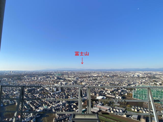田無タワーから見える富士山01