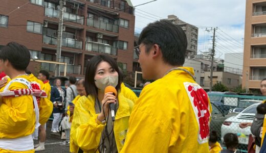 10/12(日) 日曜お役立ち隊『田無神社例大祭 本社神輿』byソノタ