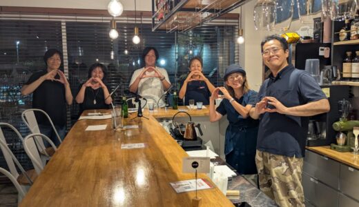 2025年10月21日　セルクルへようこそ！　ゲスト:PARITALY店長 江頭みのぶさん　社会医学技術学院 中山雅和さん　小金井市農業委員 松嶋あおいさん　カフェ5884店長 小林由美さん