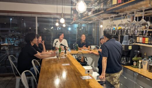 2025年10月7日 セルクルへようこそ! ゲスト:PARITALY店長 江頭みのぶさん 社会医学技術学院 中山雅和さん 小金井市農業委員 松嶋あおいさん カフェ5884店長 小林由美さん