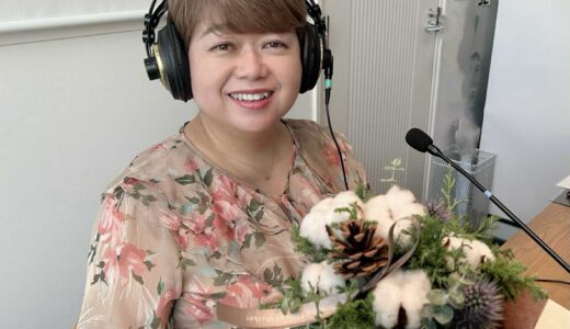 25年11月7日(金)『小西敦子の「季節を楽しむ大人の學校」』第58回放送分☆見えない柱のバトン