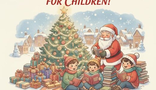 ご家庭に眠っている絵本を贈りませんか？クリスマスイベントで贈る絵本を集めています！