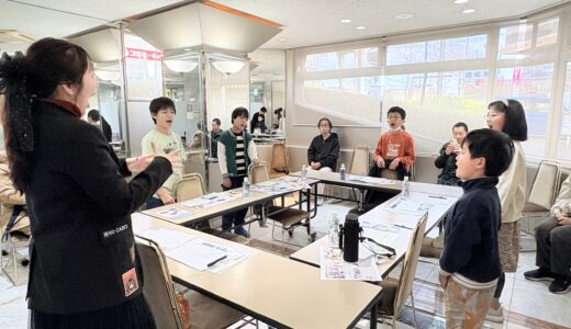 西東京市内の小学生による「はなバス」の車内アナウンスの録音を行いました