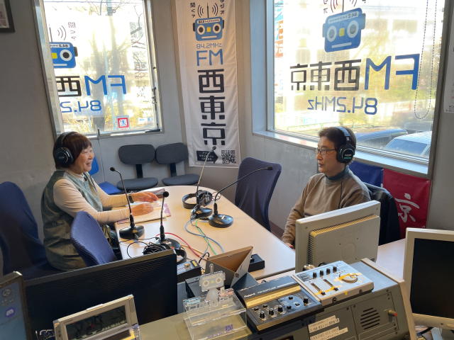 小松哲郎さん収録風景