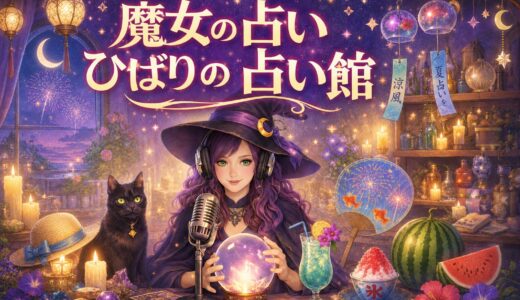 魔女の占い ～ひばりの占い館～2026年7月前半の占い：金城由季先生　放送日：2026年7月3日・10日