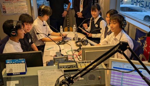 ラジオで発信！「さんちゅうピカピカ大作戦」